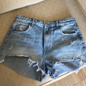 Zara jean shorts